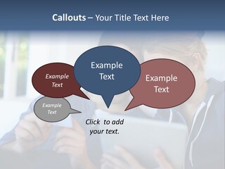 Payment For Purchases On The Tablet PowerPoint Template