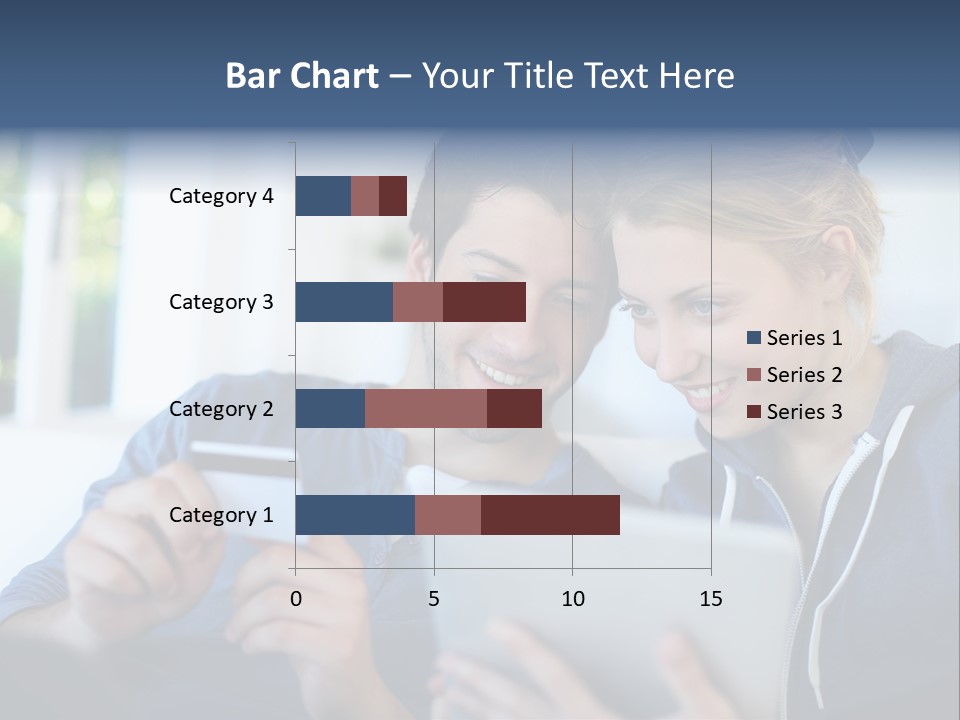 Payment For Purchases On The Tablet PowerPoint Template