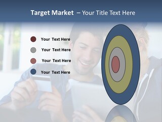 Payment For Purchases On The Tablet PowerPoint Template