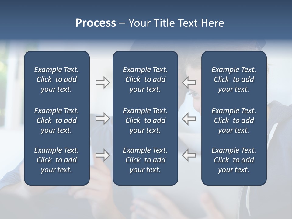 Payment For Purchases On The Tablet PowerPoint Template