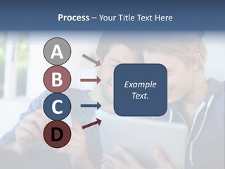 Payment For Purchases On The Tablet PowerPoint Template