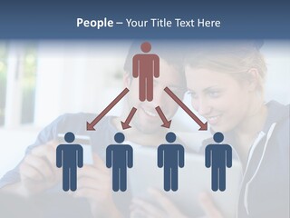 Payment For Purchases On The Tablet PowerPoint Template