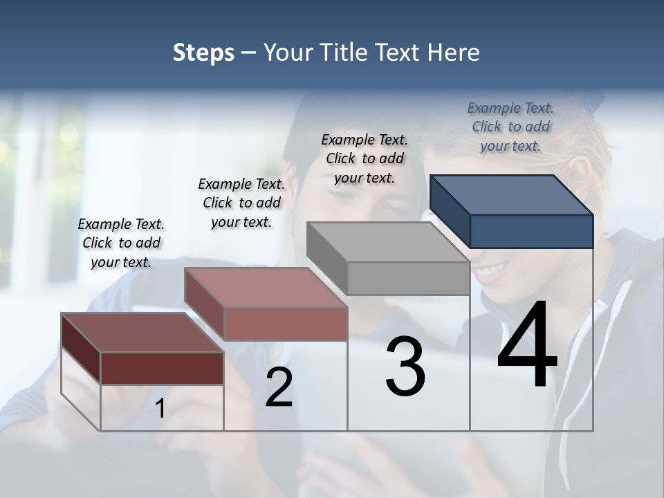 Payment For Purchases On The Tablet PowerPoint Template