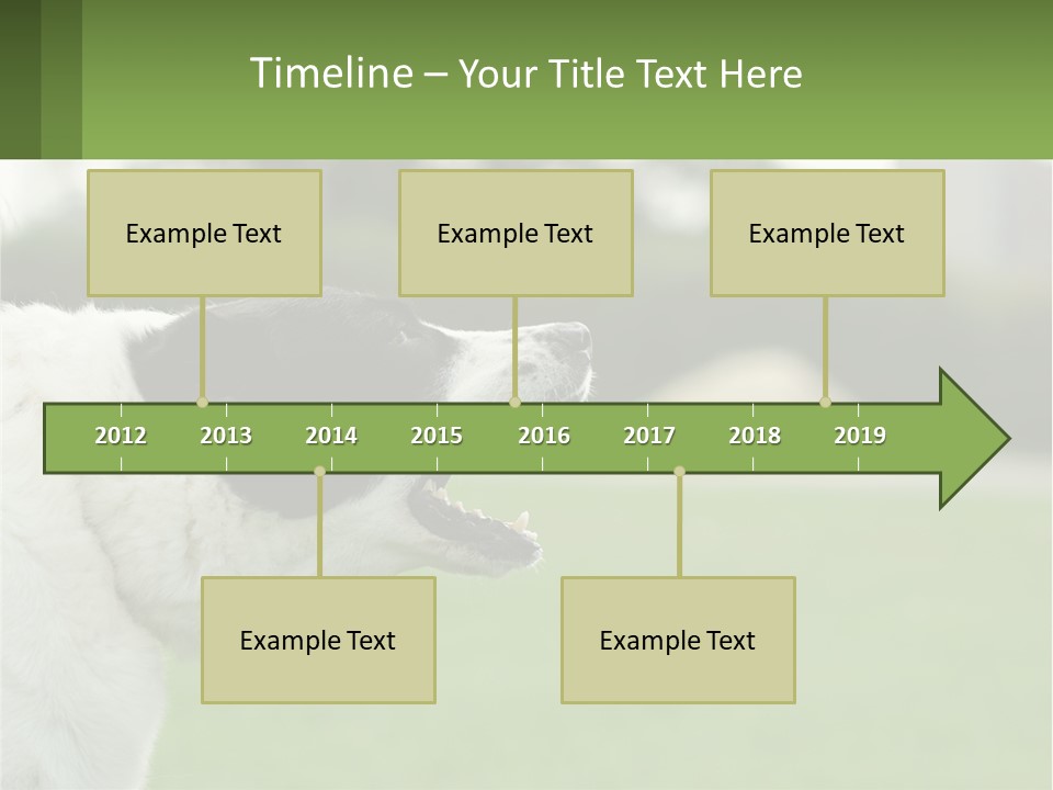 Barking Dog PowerPoint Template