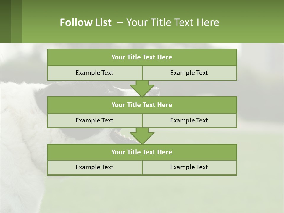 Barking Dog PowerPoint Template