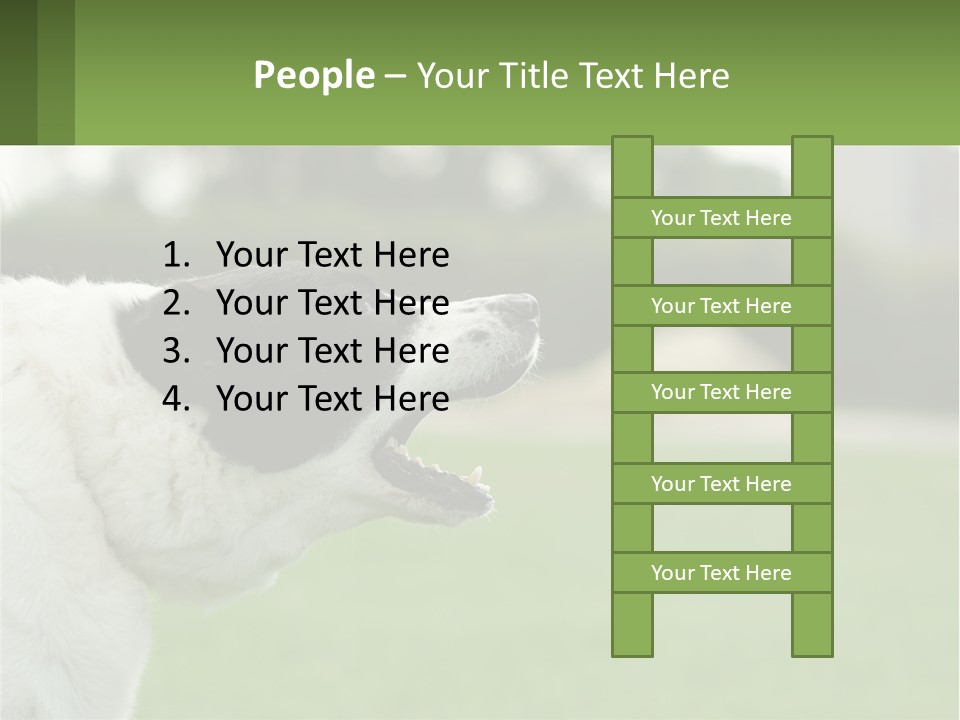 Barking Dog PowerPoint Template