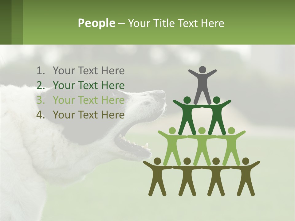 Barking Dog PowerPoint Template