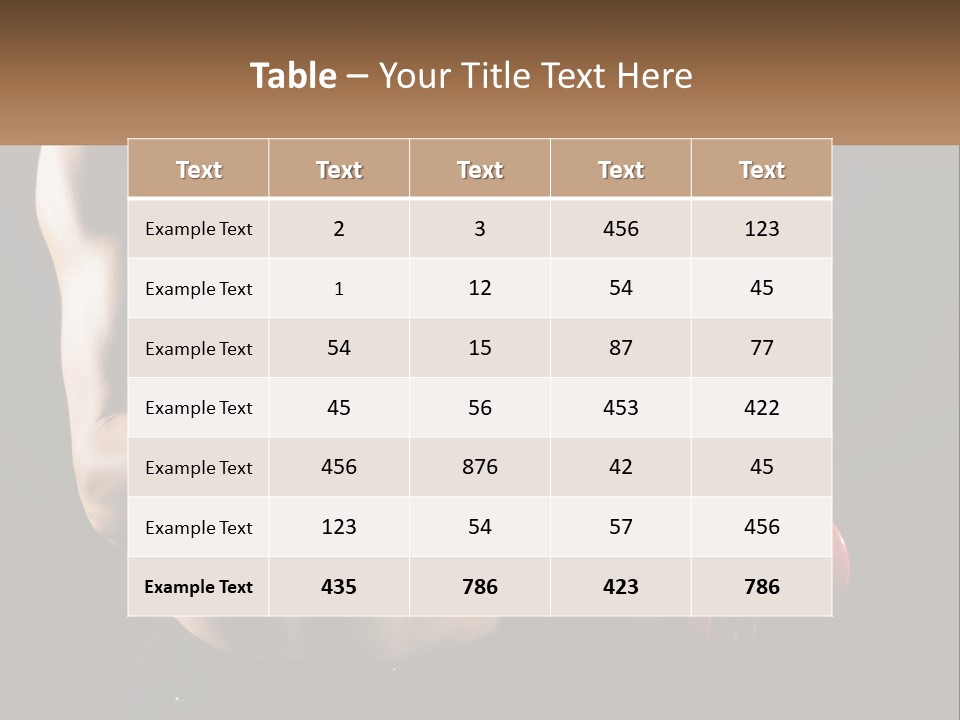 Aerobics PowerPoint Template