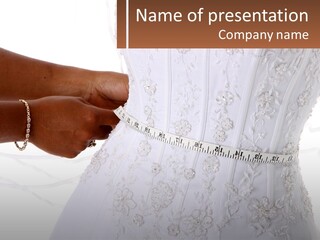 Wedding Fitting PowerPoint Template