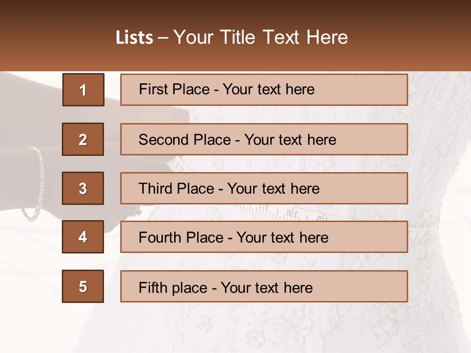 Wedding Fitting PowerPoint Template