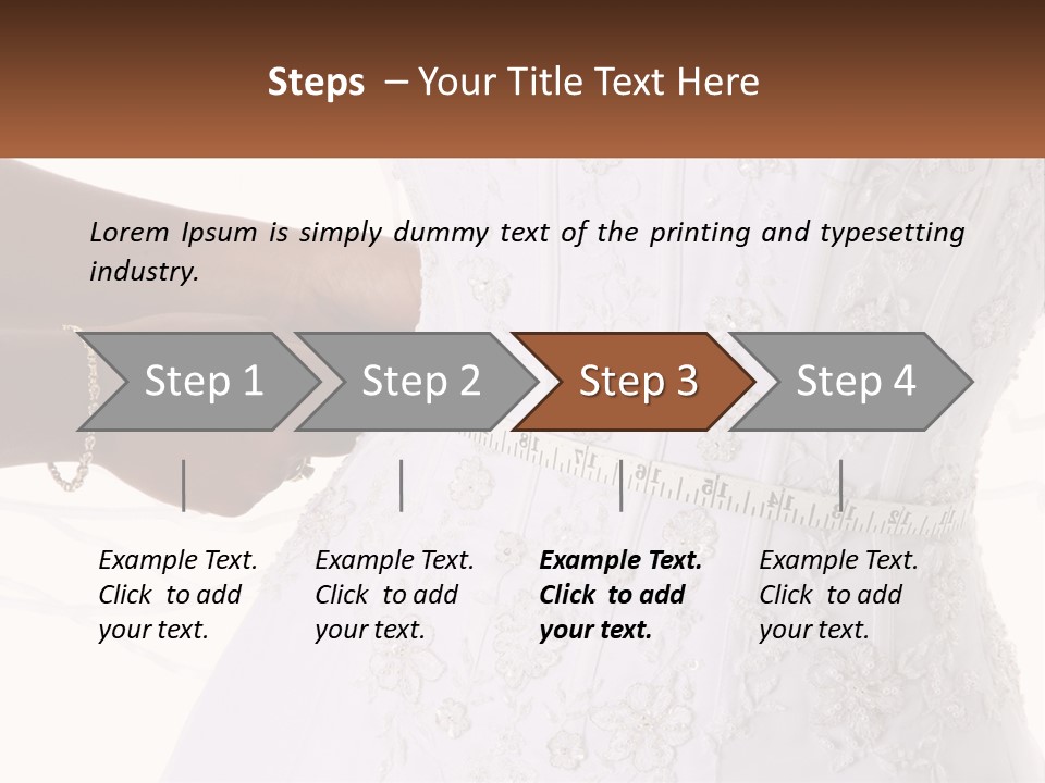 Wedding Fitting PowerPoint Template