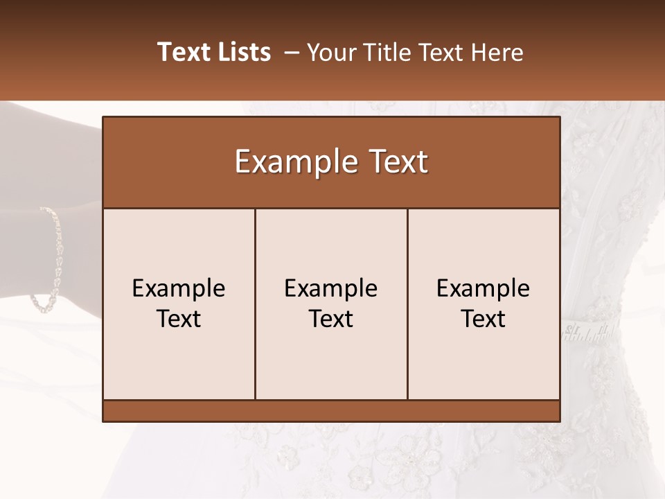 Wedding Fitting PowerPoint Template