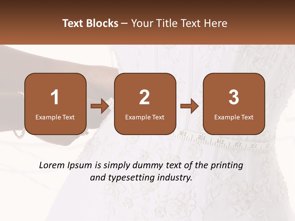 Wedding Fitting PowerPoint Template