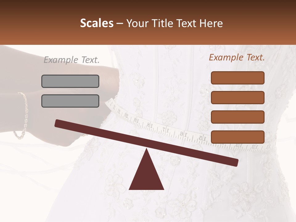 Wedding Fitting PowerPoint Template