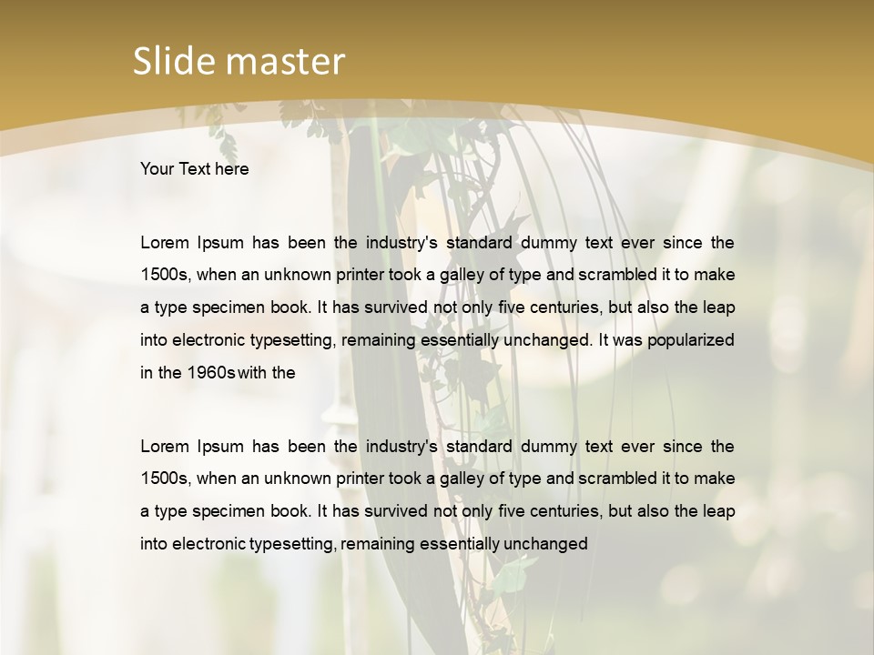 Flowers PowerPoint Template