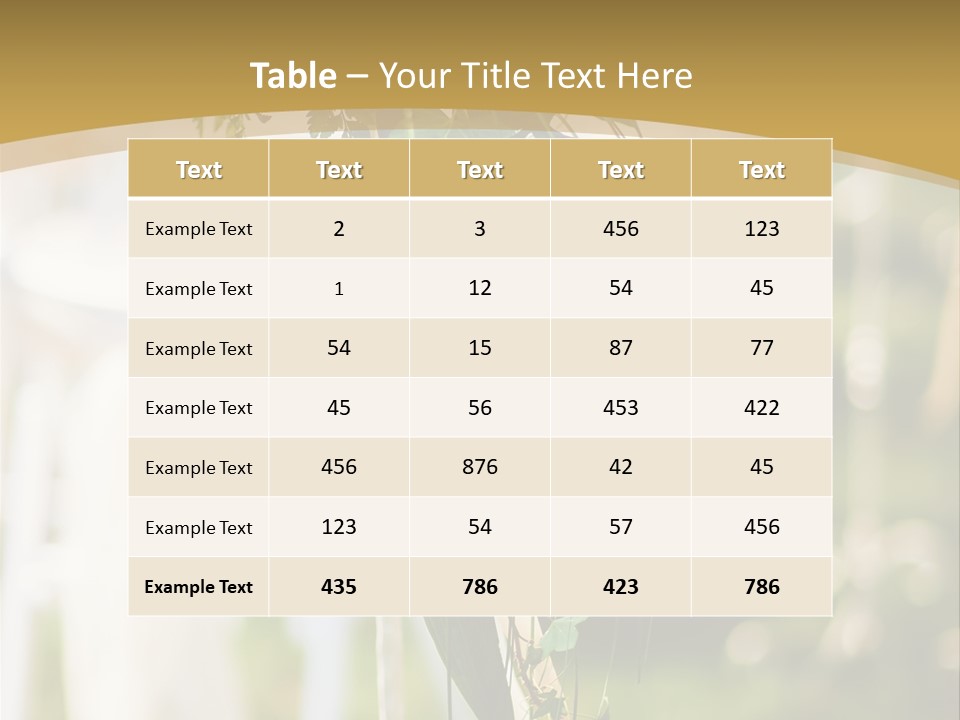 Flowers PowerPoint Template