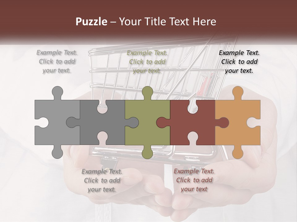 Shopping Cart PowerPoint Template