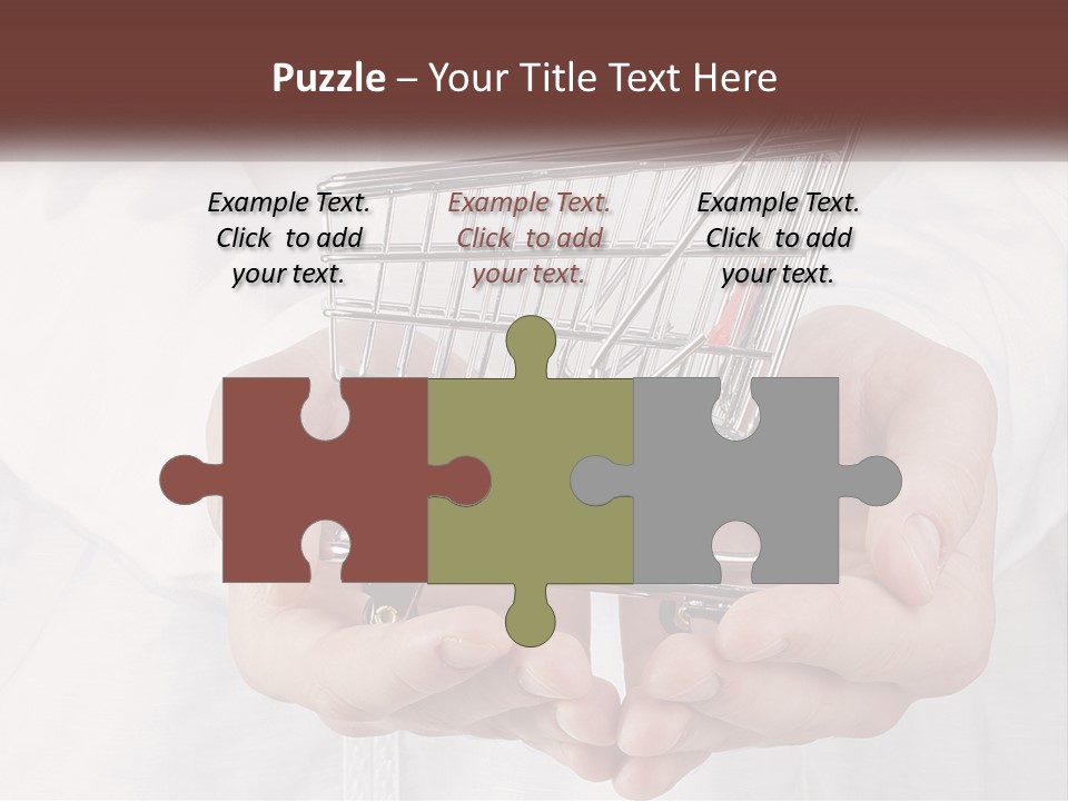 Shopping Cart PowerPoint Template