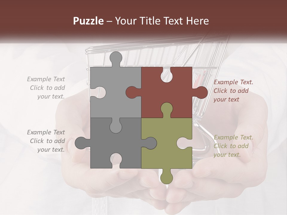 Shopping Cart PowerPoint Template