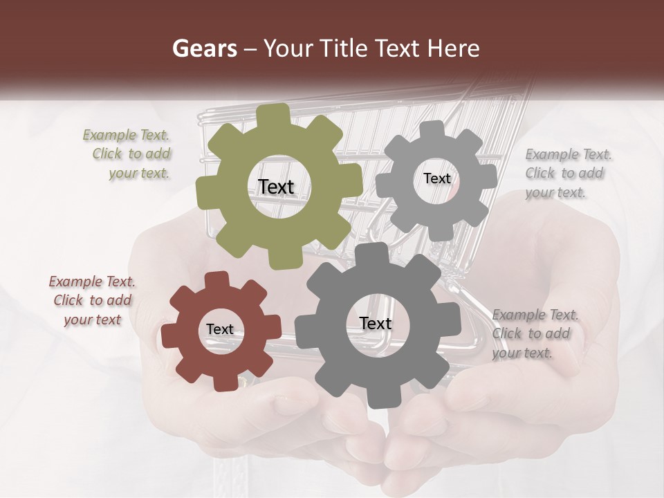 Shopping Cart PowerPoint Template