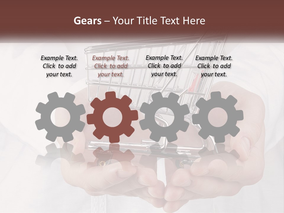 Shopping Cart PowerPoint Template