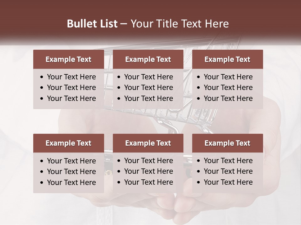 Shopping Cart PowerPoint Template