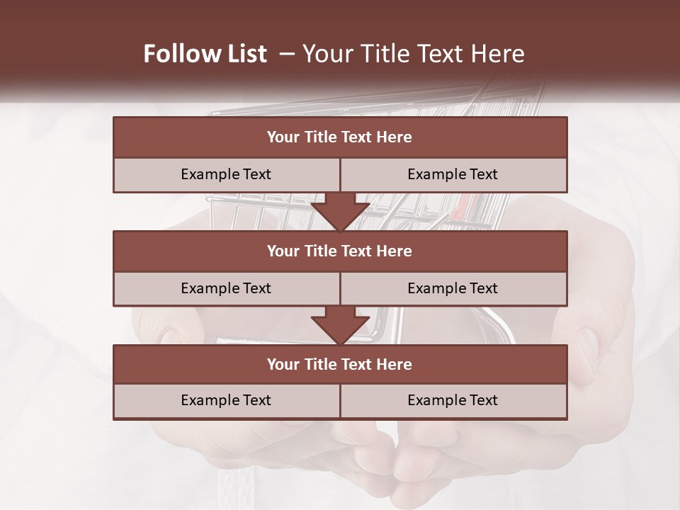 Shopping Cart PowerPoint Template