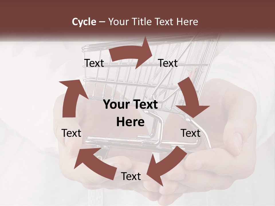 Shopping Cart PowerPoint Template