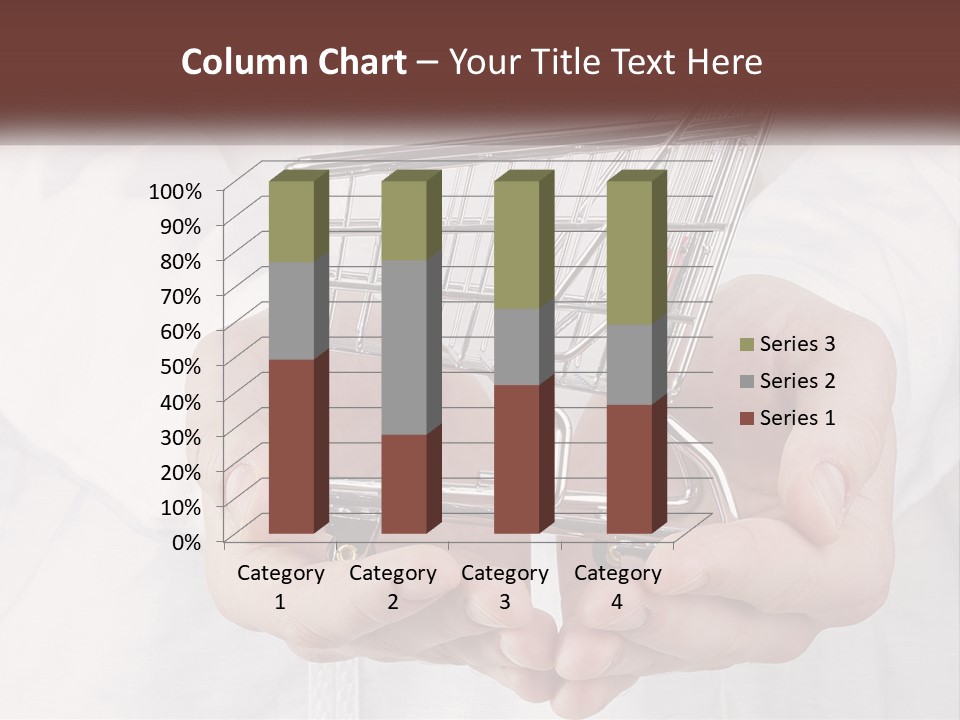 Shopping Cart PowerPoint Template