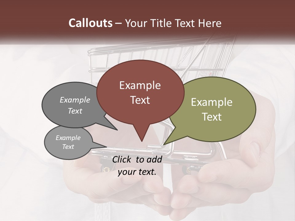 Shopping Cart PowerPoint Template