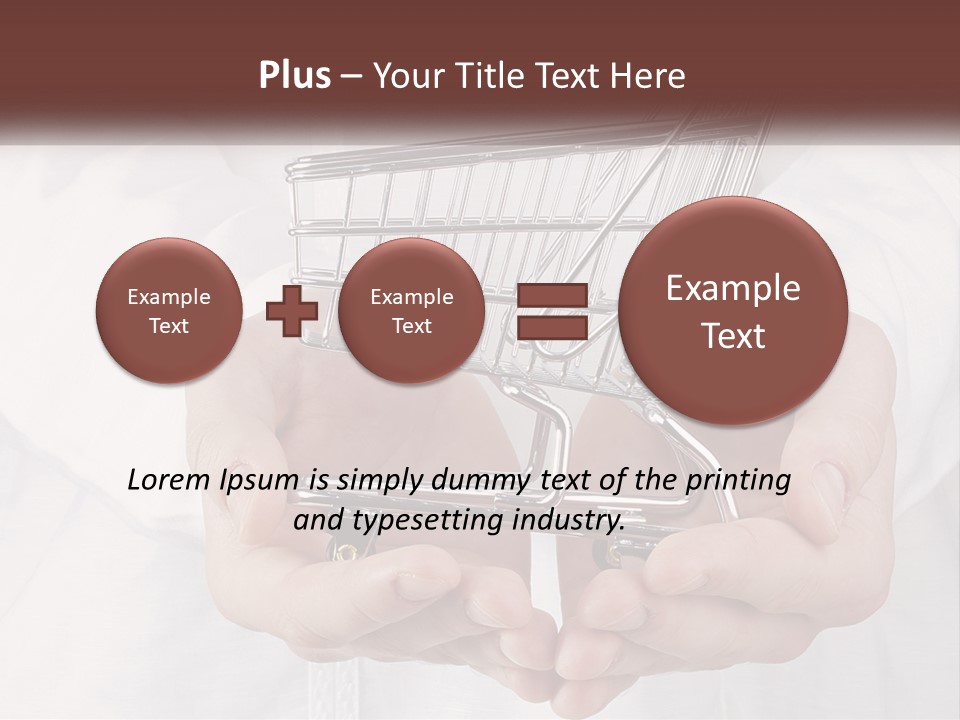 Shopping Cart PowerPoint Template
