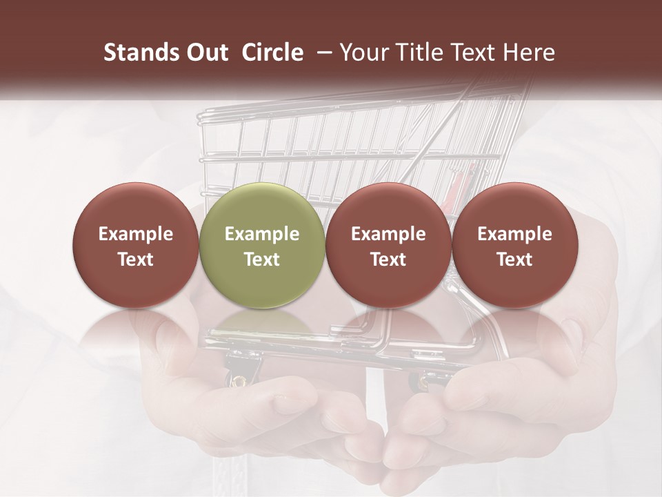 Shopping Cart PowerPoint Template