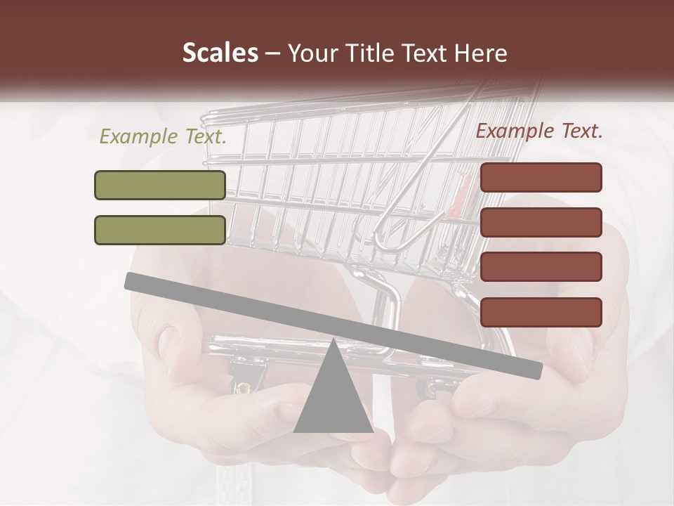 Shopping Cart PowerPoint Template