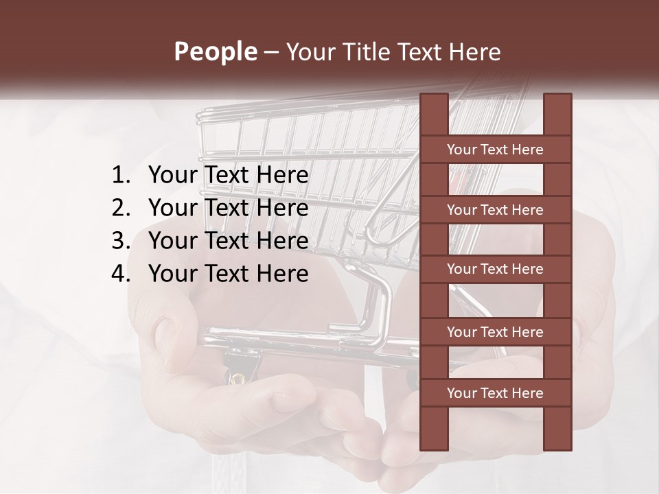 Shopping Cart PowerPoint Template