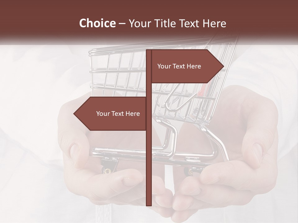 Shopping Cart PowerPoint Template