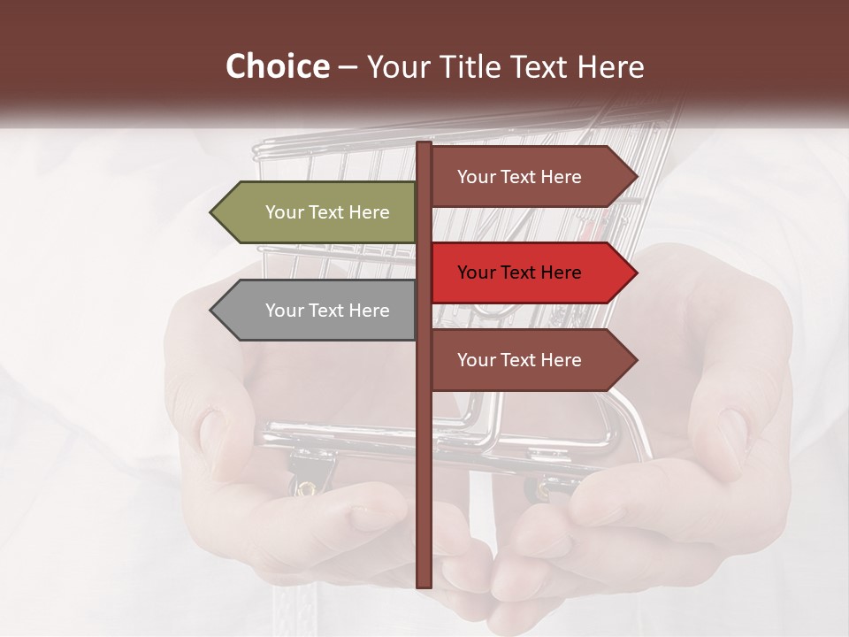 Shopping Cart PowerPoint Template