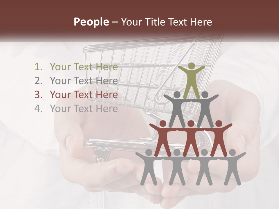 Shopping Cart PowerPoint Template