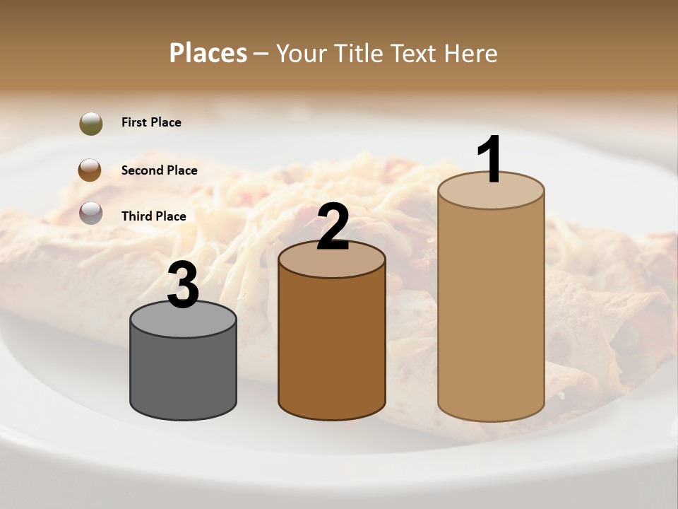 Vegetables In Pita Bread PowerPoint Template