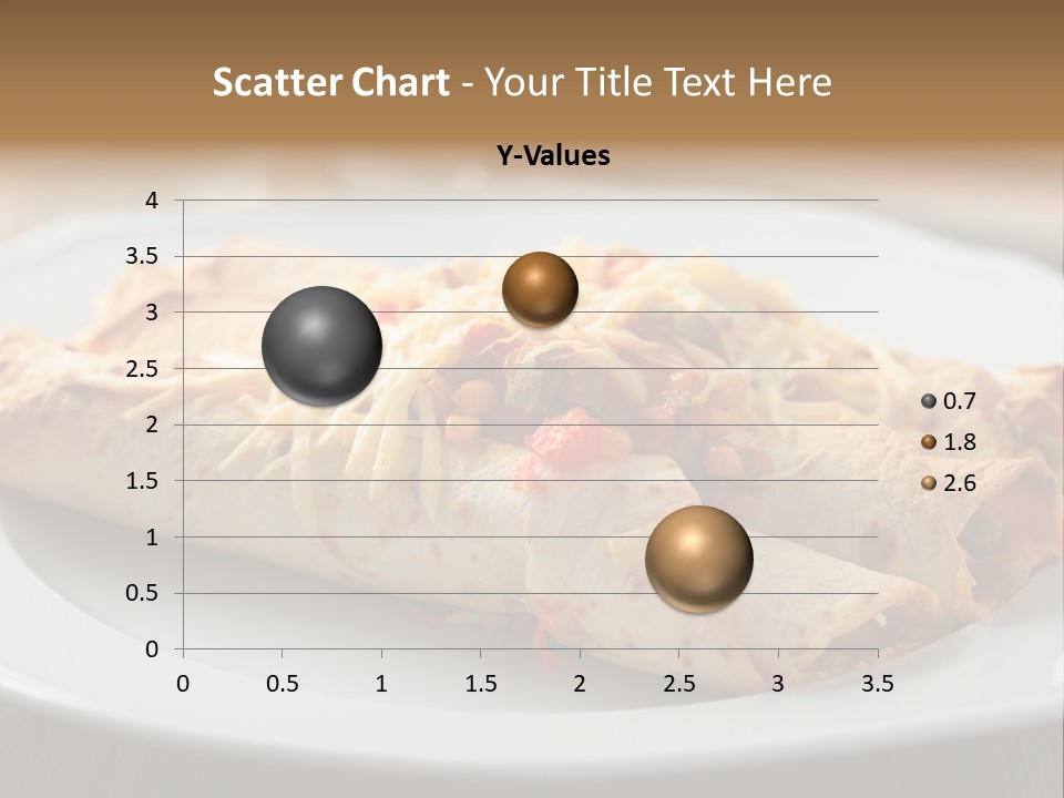 Vegetables In Pita Bread PowerPoint Template