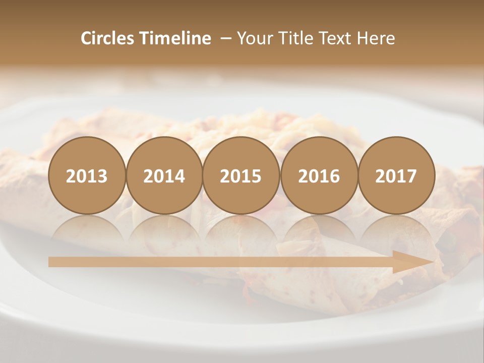 Vegetables In Pita Bread PowerPoint Template