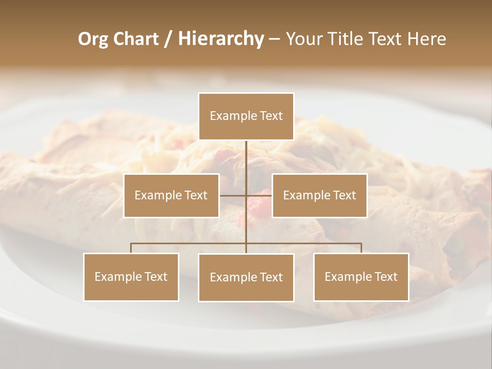 Vegetables In Pita Bread PowerPoint Template