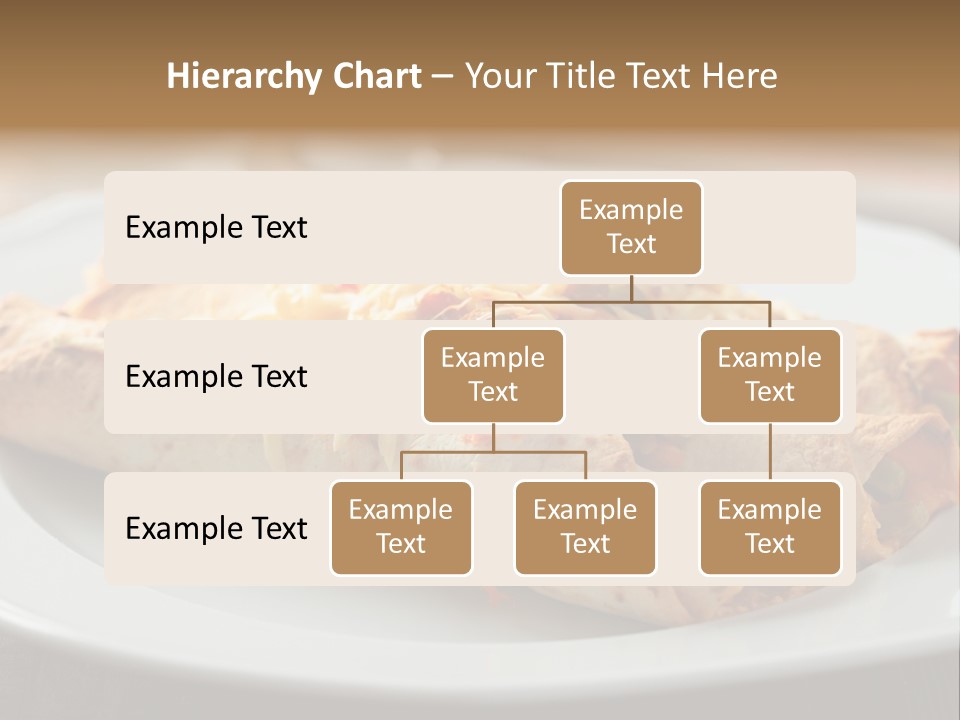 Vegetables In Pita Bread PowerPoint Template