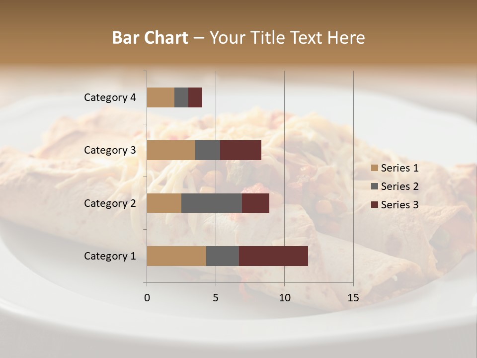 Vegetables In Pita Bread PowerPoint Template