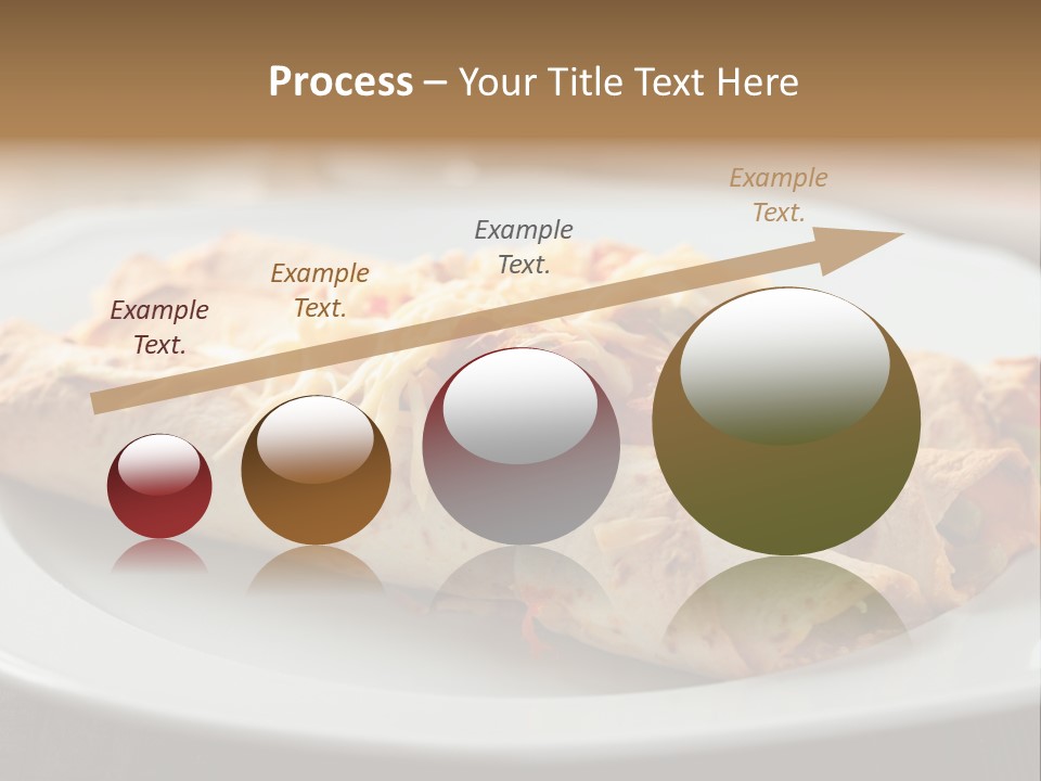 Vegetables In Pita Bread PowerPoint Template