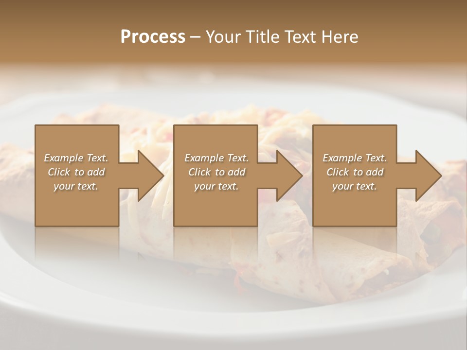 Vegetables In Pita Bread PowerPoint Template