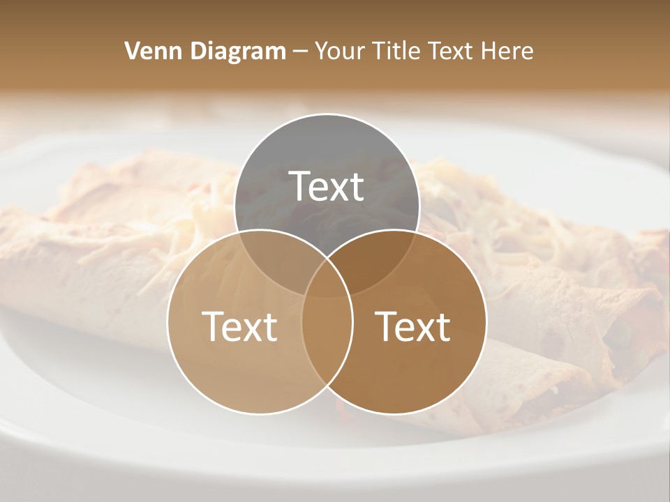 Vegetables In Pita Bread PowerPoint Template