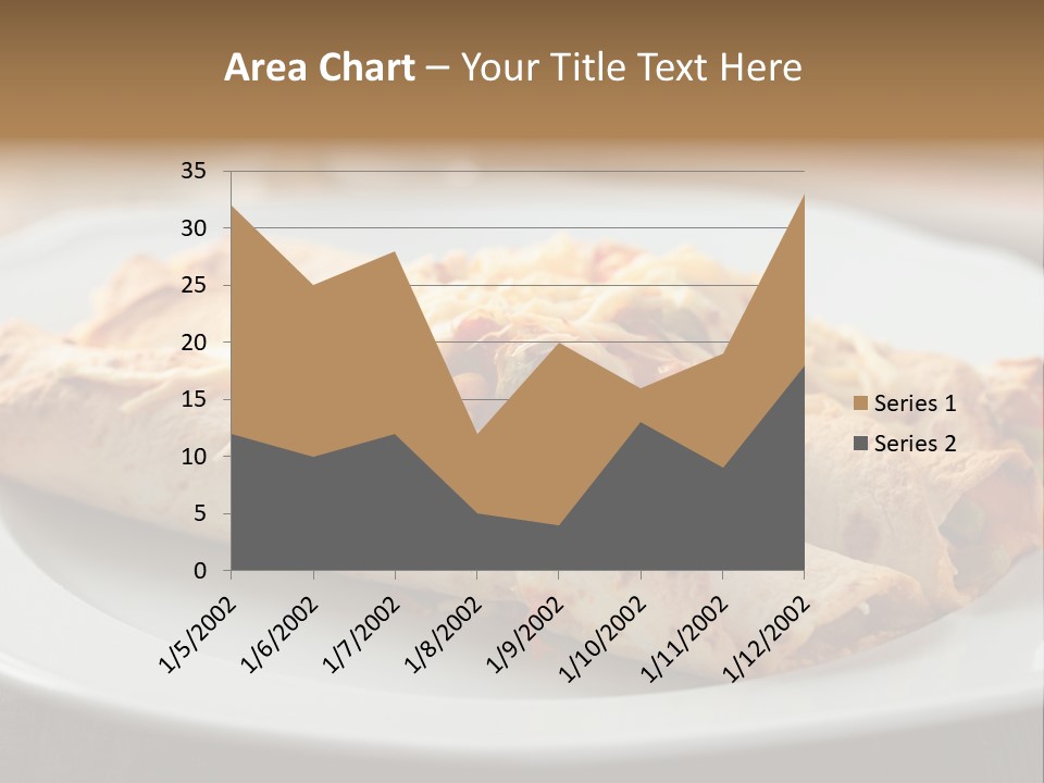 Vegetables In Pita Bread PowerPoint Template