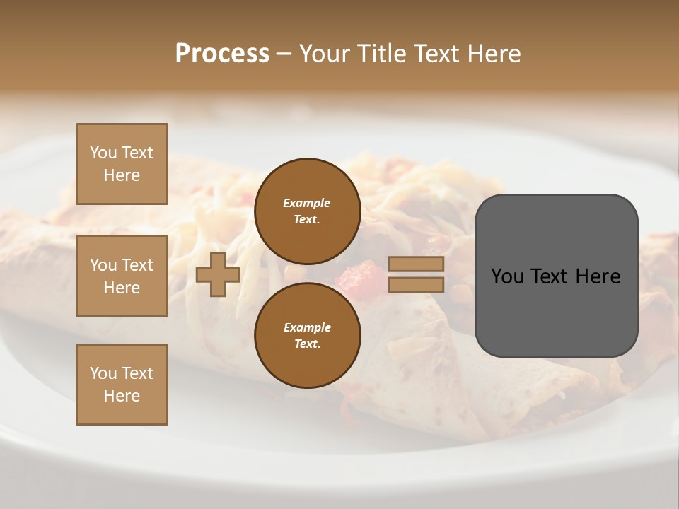 Vegetables In Pita Bread PowerPoint Template