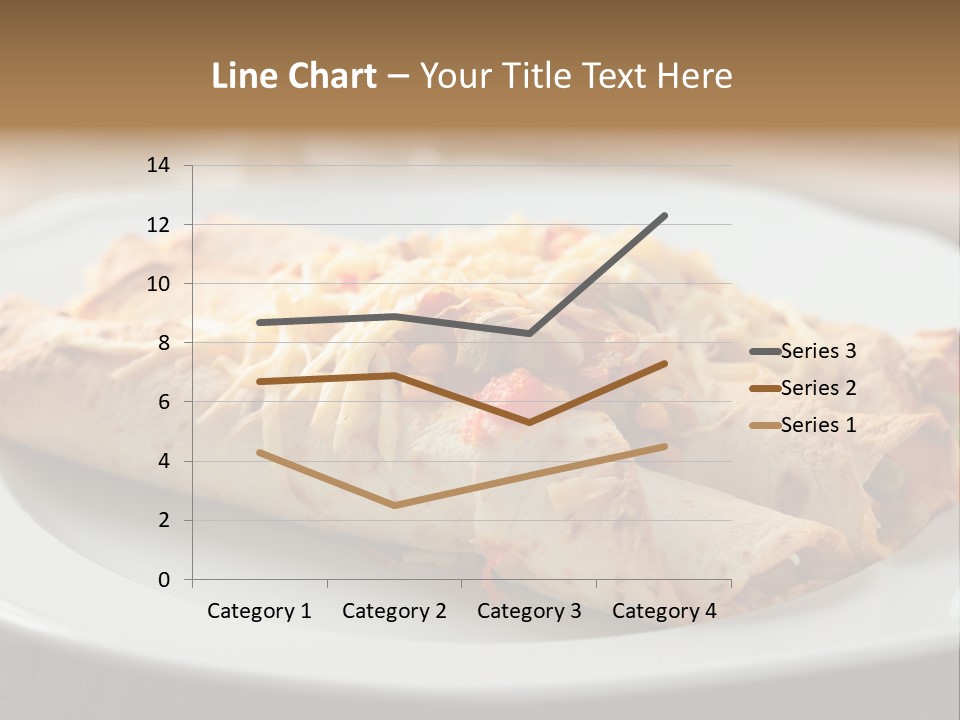 Vegetables In Pita Bread PowerPoint Template