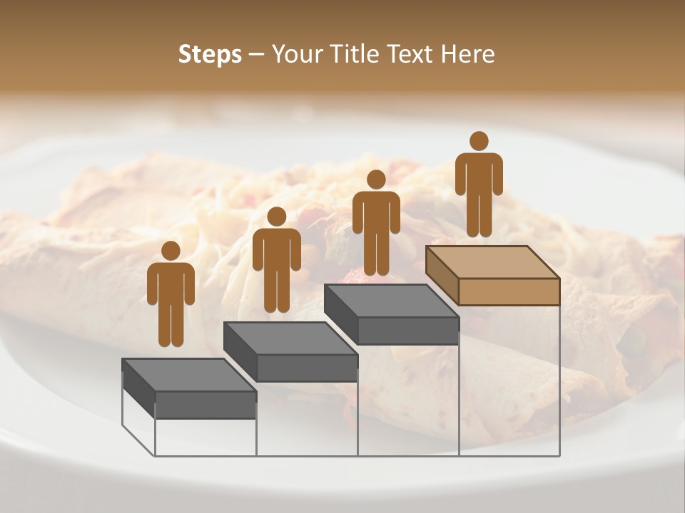 Vegetables In Pita Bread PowerPoint Template